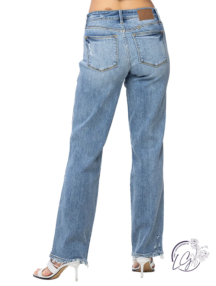 Ariana Dad Jeans By Judy Blue