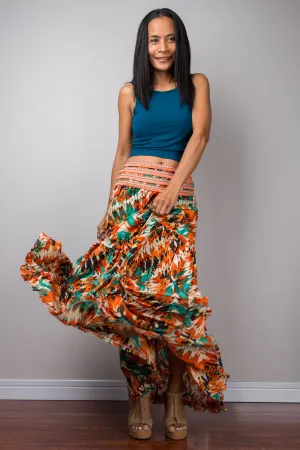 Boho Maxi Skirt