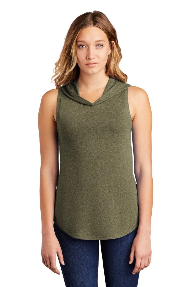 District DT1375:  Women's Perfect Tri Sleeveless Hoodie