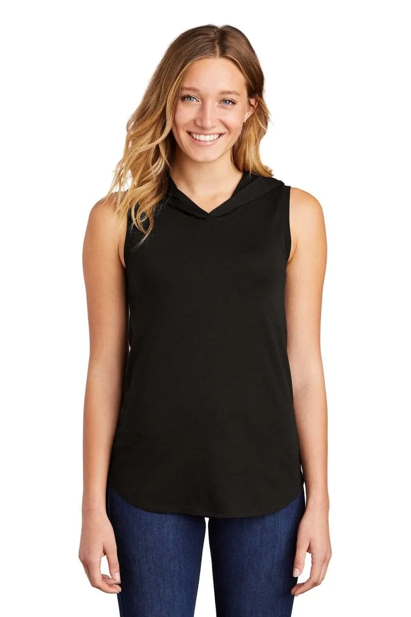 District DT1375:  Women's Perfect Tri Sleeveless Hoodie