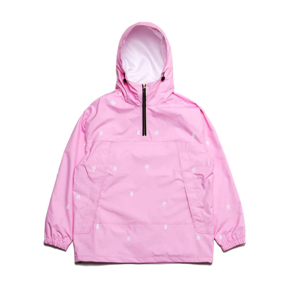 DSXBR HOODED ANORAK JACKET PINK