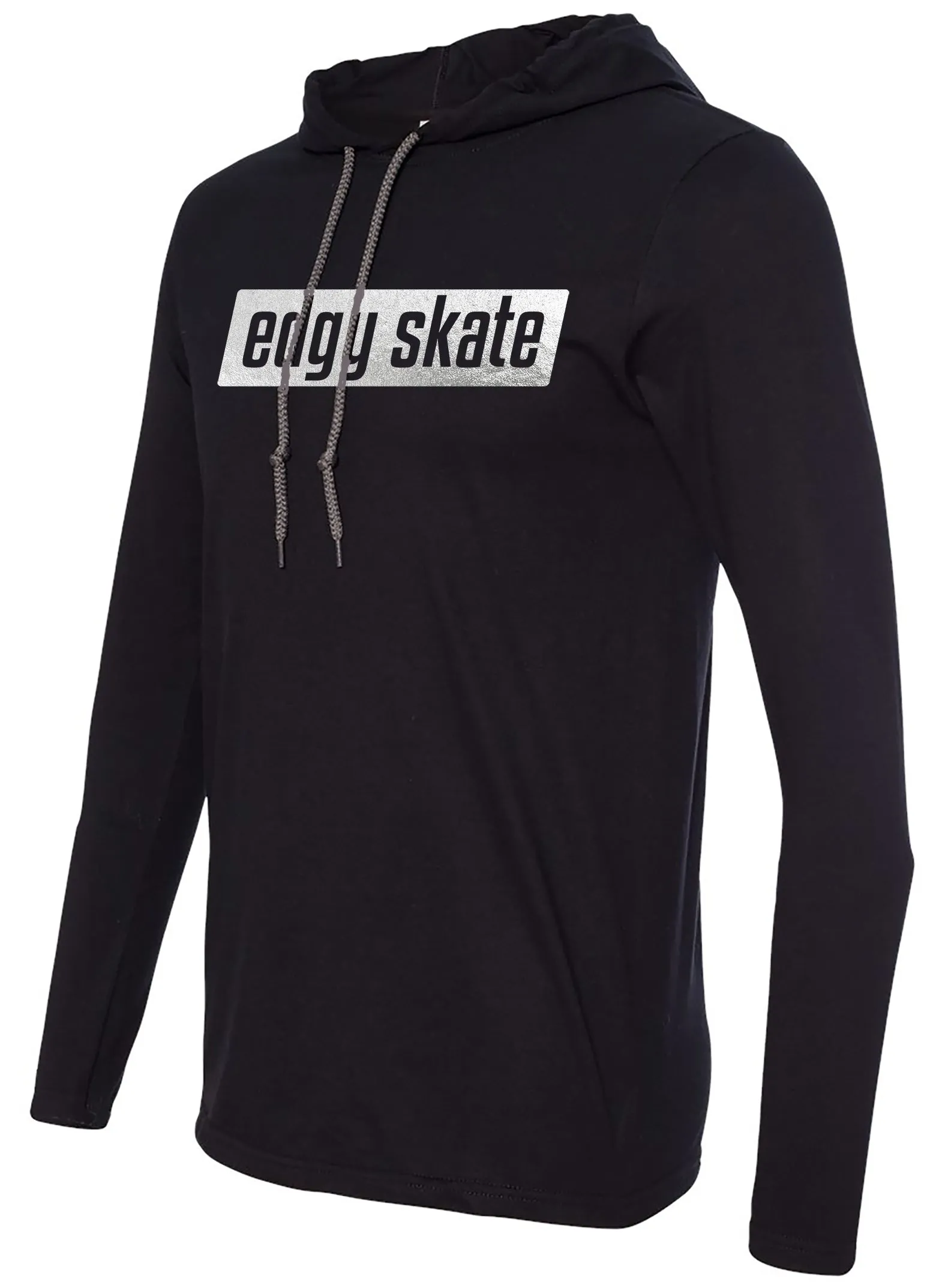 edgy skate long sleeve hoodie t-shirt