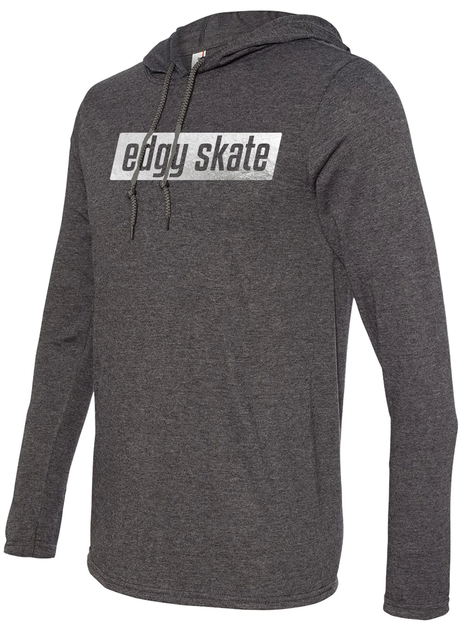 edgy skate long sleeve hoodie t-shirt