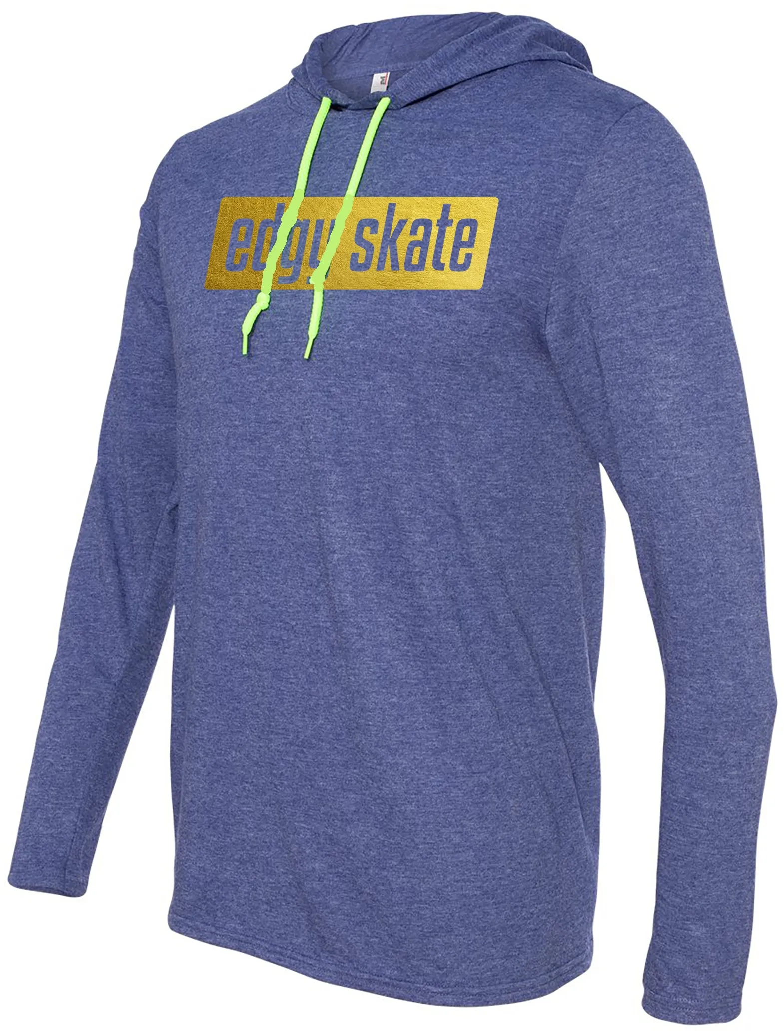 edgy skate long sleeve hoodie t-shirt