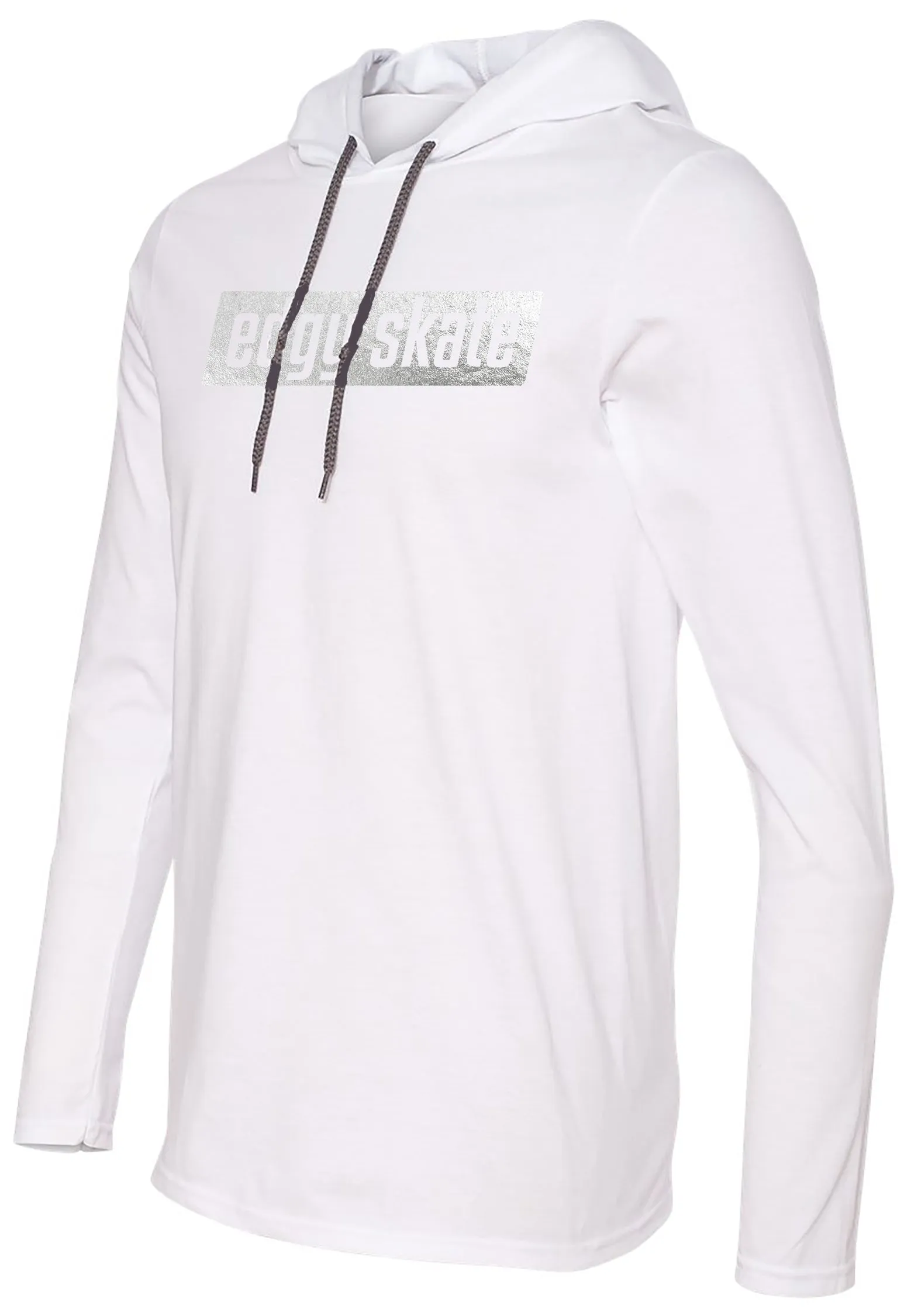 edgy skate long sleeve hoodie t-shirt