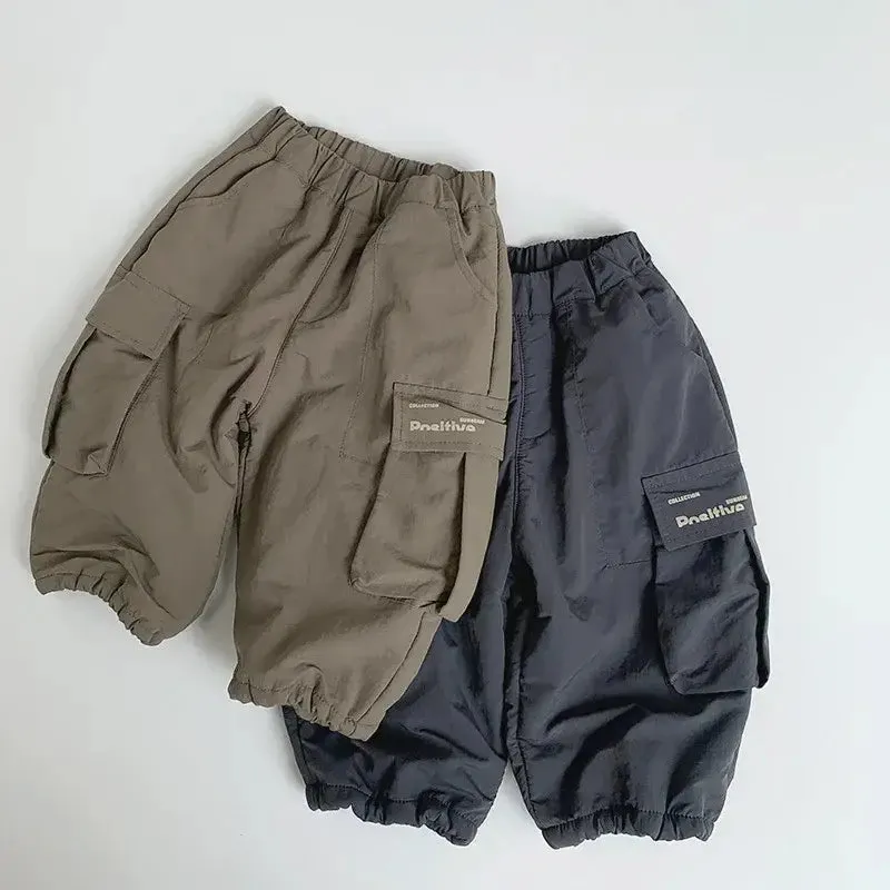 Fleece-Lined Cargo Pants