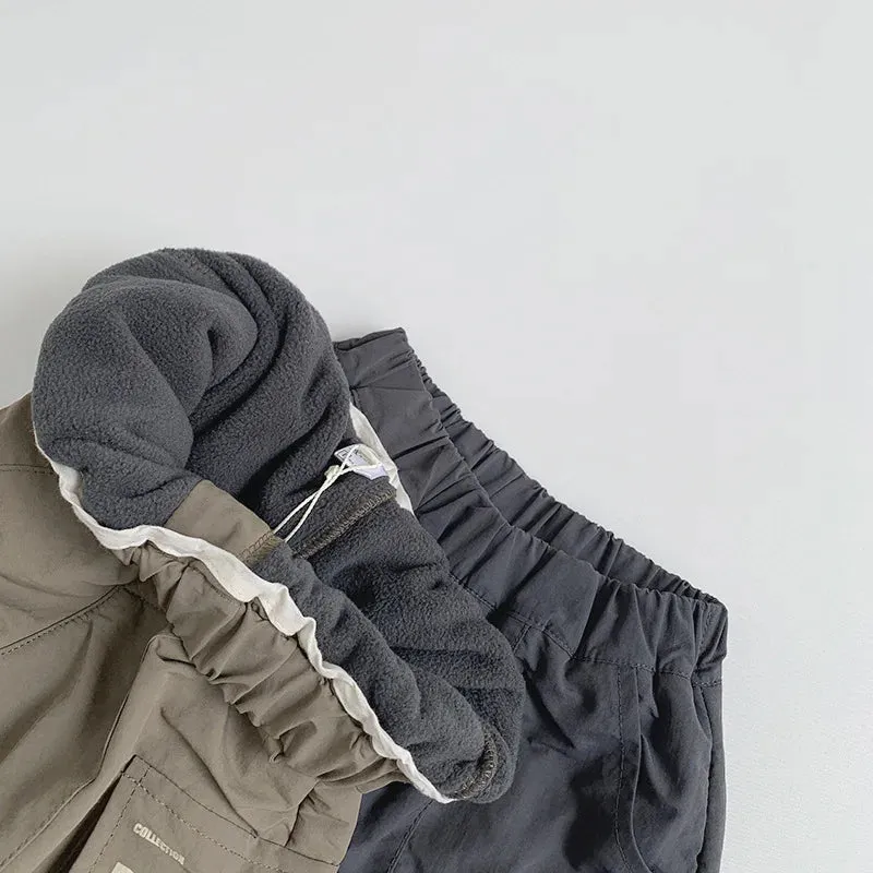 Fleece-Lined Cargo Pants