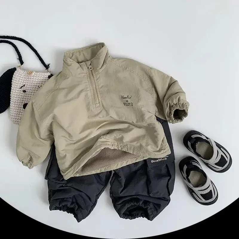 Fleece-Lined Cargo Pants