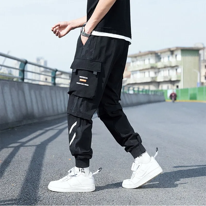 Funki Buys | Pants | Men's Slim Fit Casual Cargo Pants | Joggers