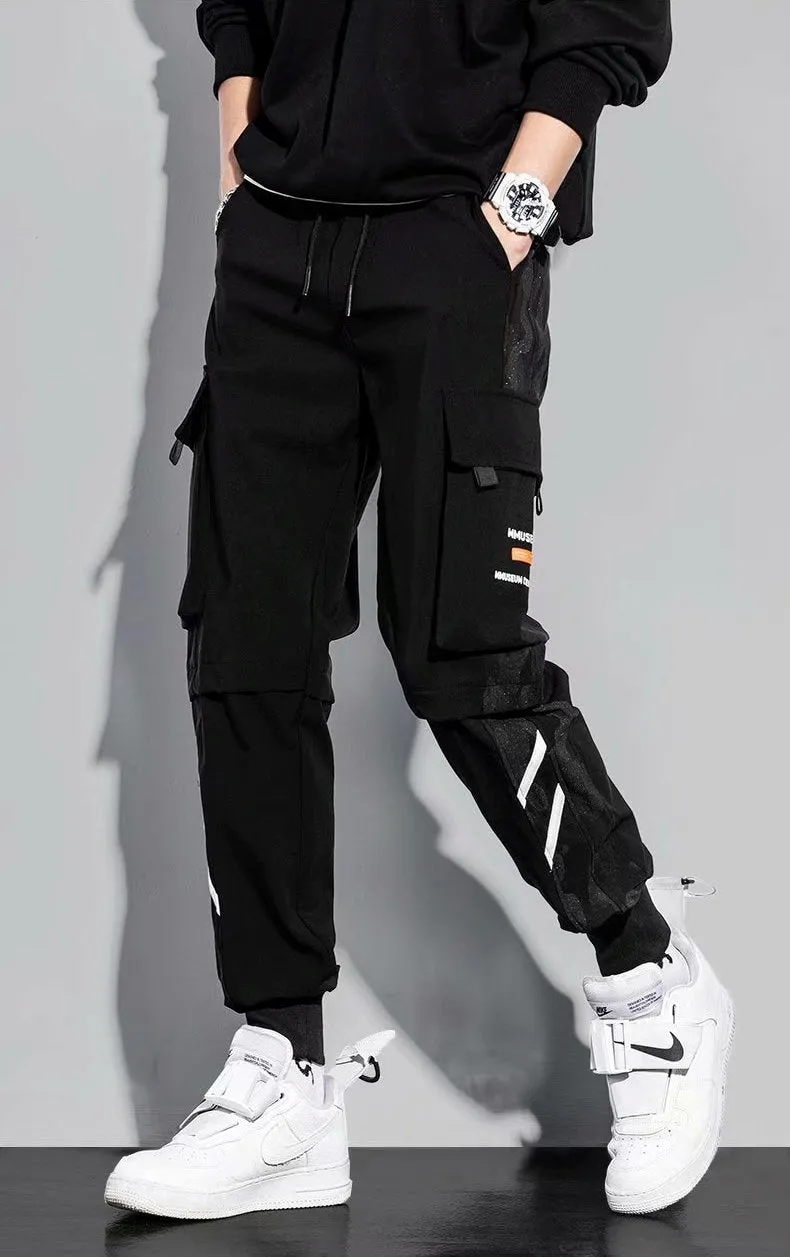 Funki Buys | Pants | Men's Slim Fit Casual Cargo Pants | Joggers