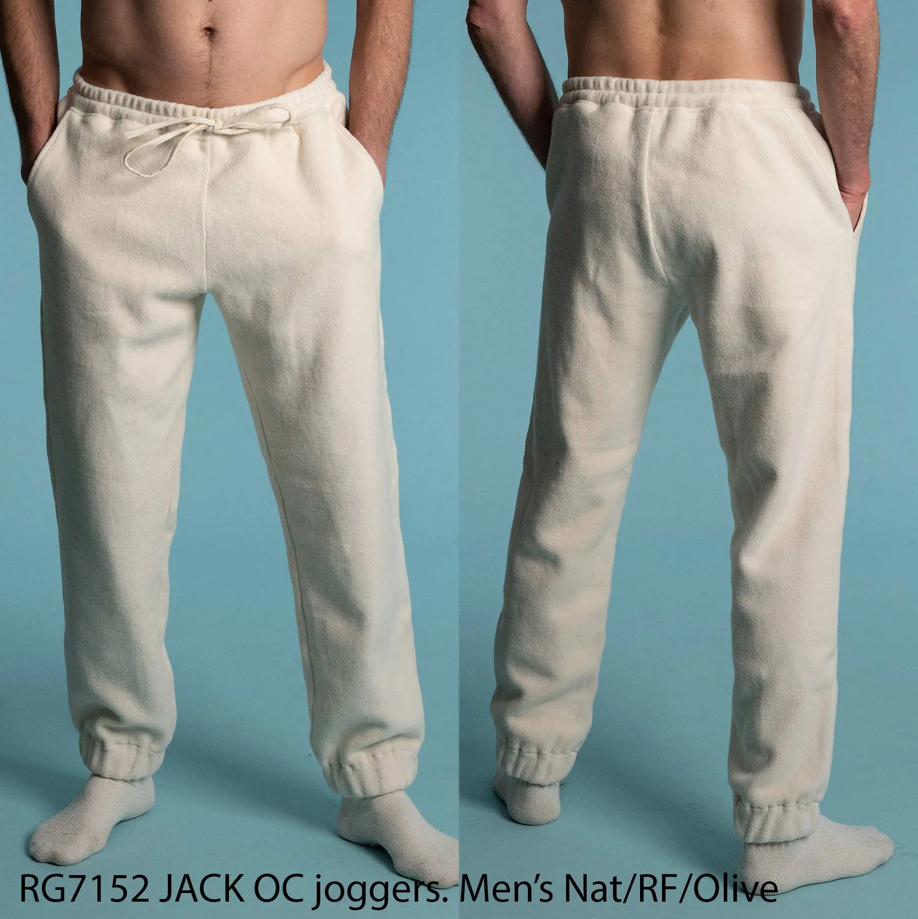 JACK 100% Organic Cotton Fleece Jogger Pants