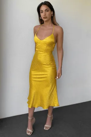 Nadia Slip Dress - Yellow