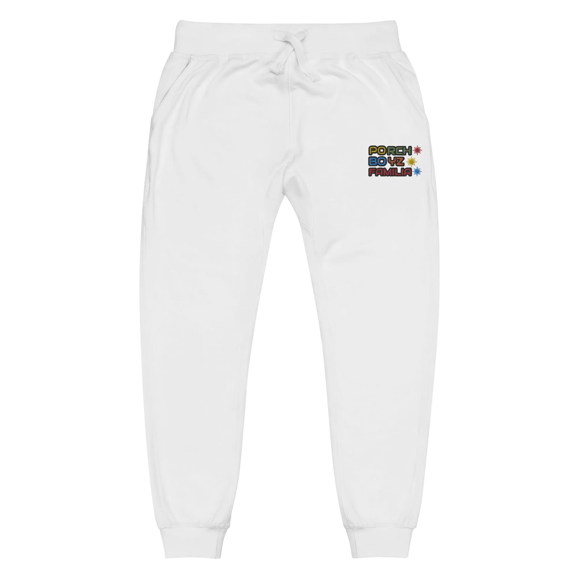 PORCHBOYZ "FAMILIA" COLLECTION Unisex fleece sweatpants