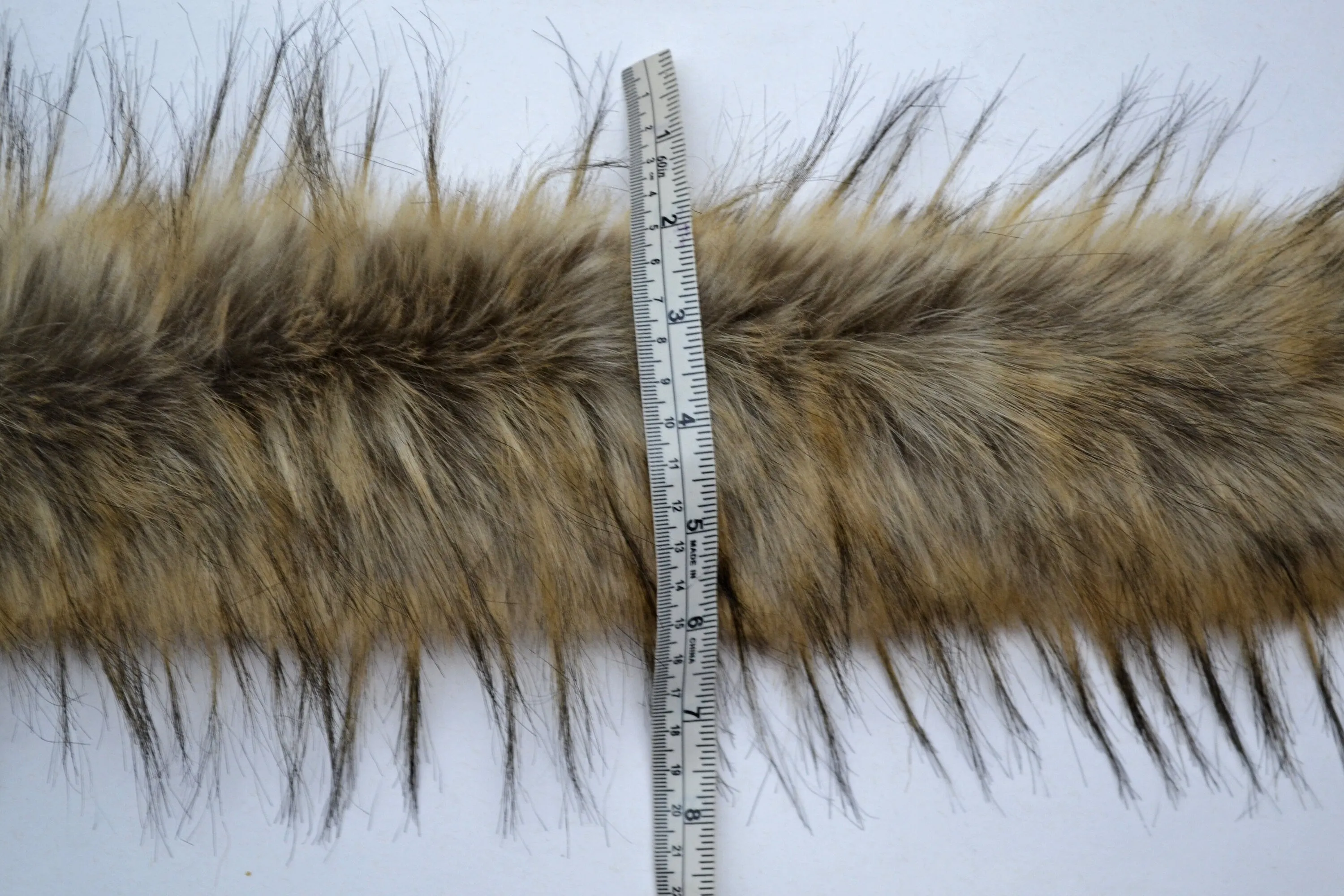 READY to SHIP Faux Fur Vegan Trim Hood 65-70 cm, Faux Fur Collar Trim, Fur Fabric, Fur Ruff, Faux Fur Hood, Hood Fur Jacket, Fur stripe Trim