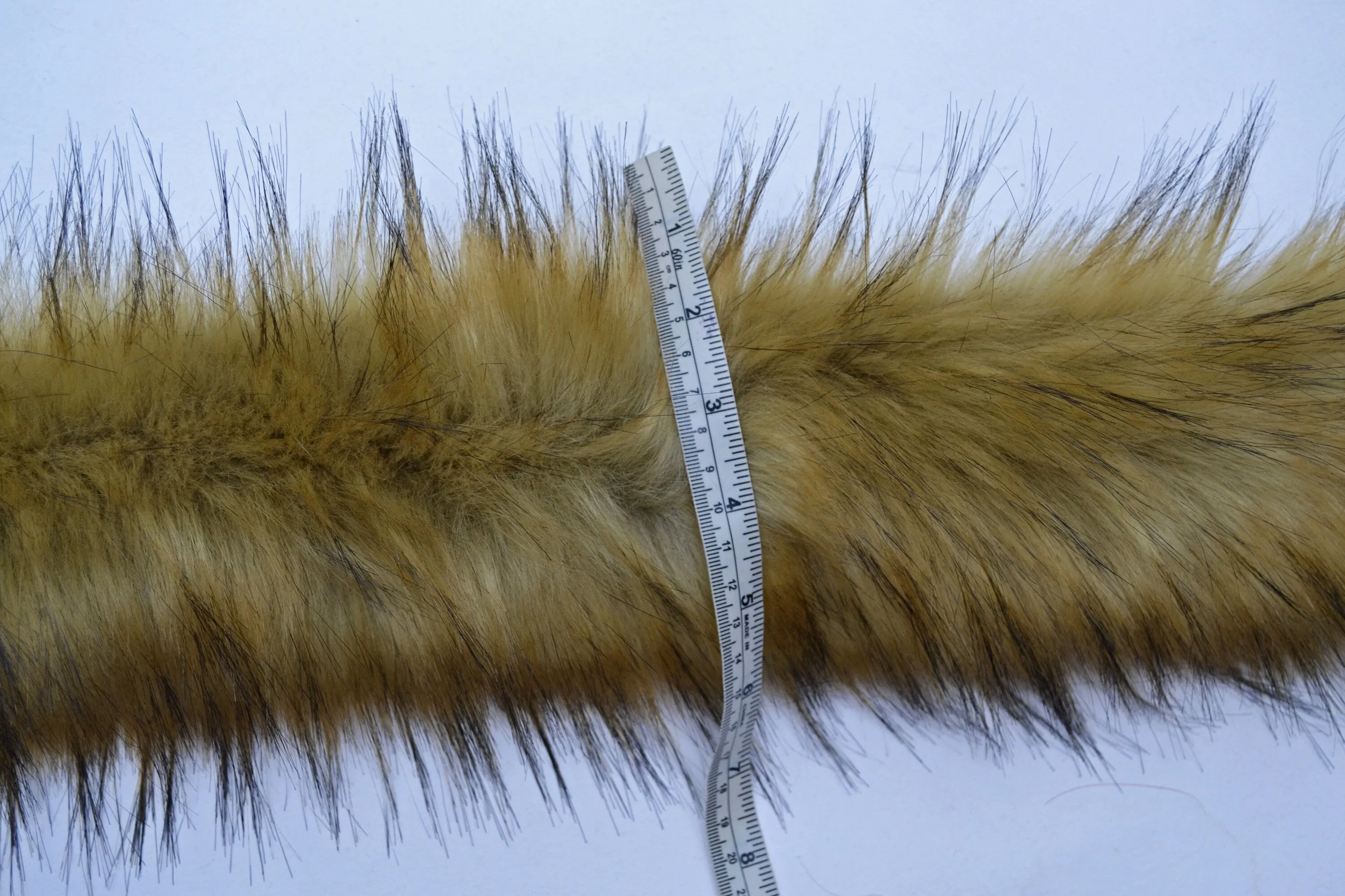 READY to SHIP Faux Fur Vegan Trim Hood 65-70 cm, Faux Fur Collar Trim, Fur Fabric, Fur Ruff, Faux Fur Hood, Hood Fur Jacket, Fur stripe Trim