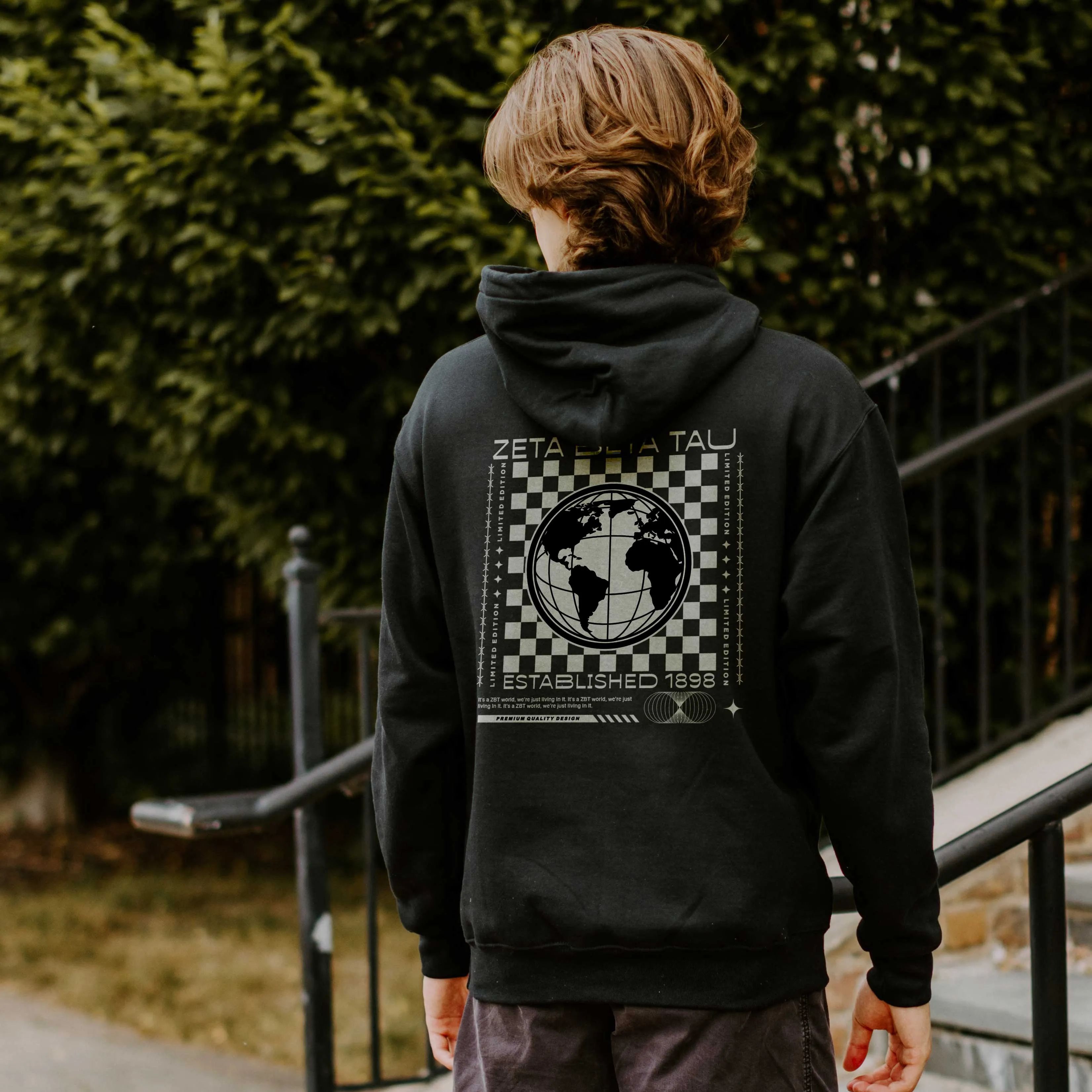 Sigma Pi Graphic Streetwear Hoodie