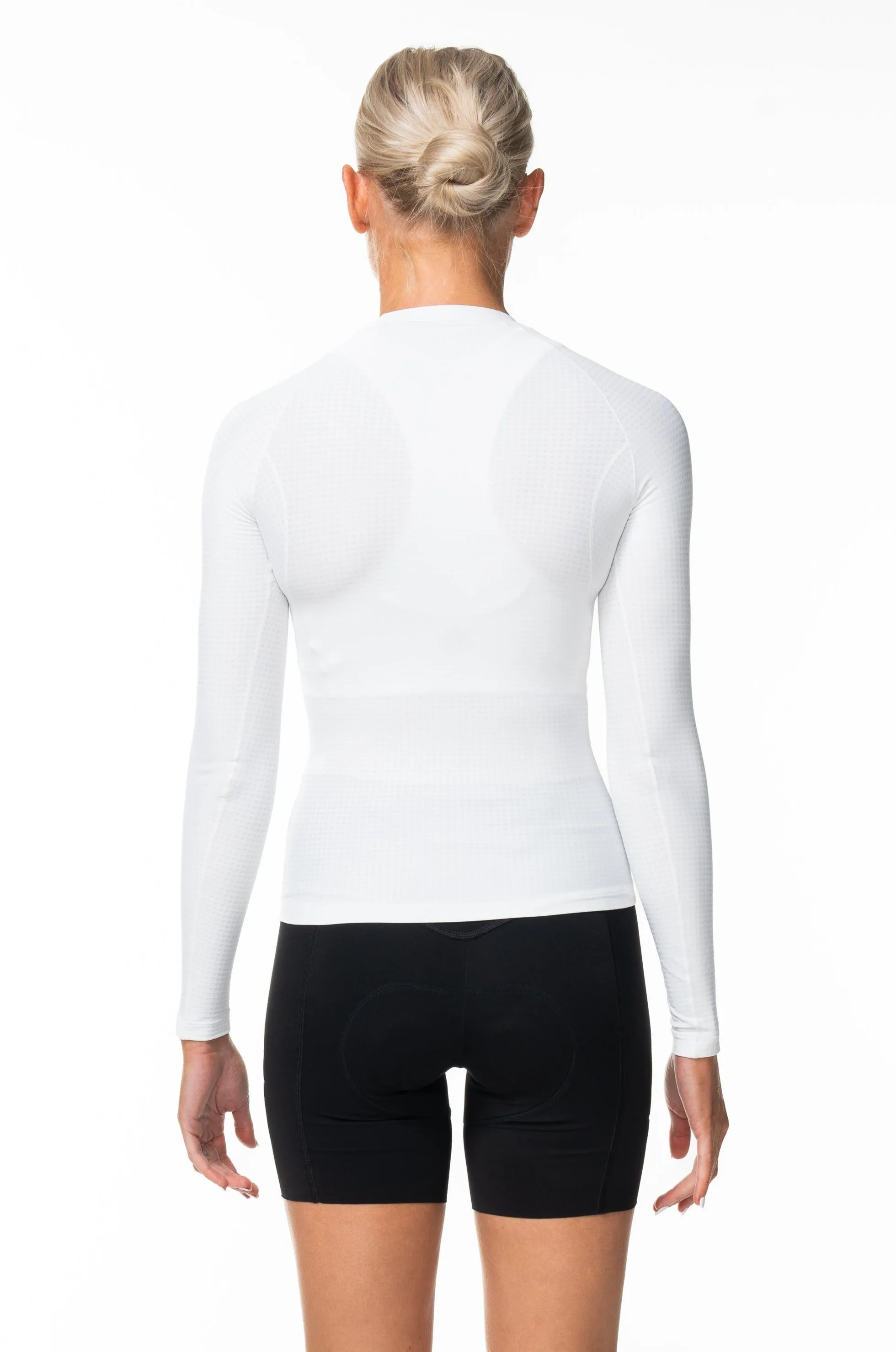 Women's Sleeved Base Layer - White